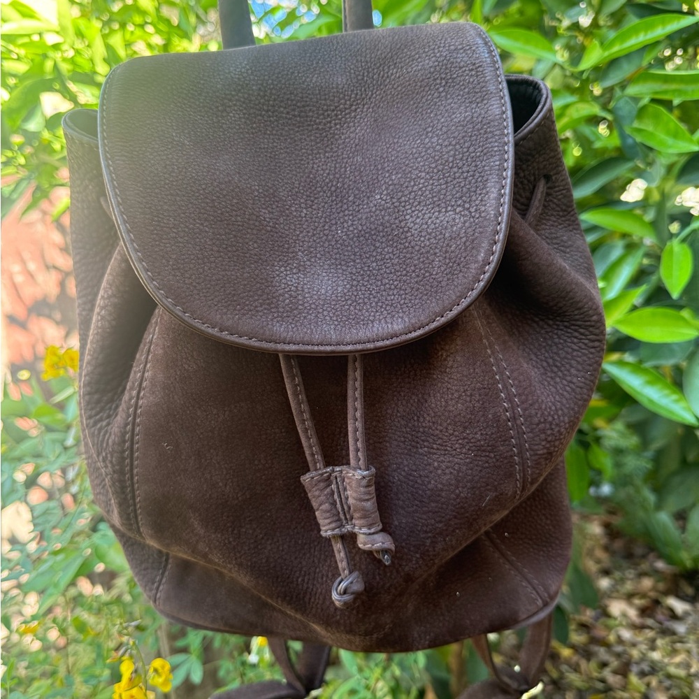VINTAGE COACH Sonoma backpack 4938 Nubuc Brown - made in Italy